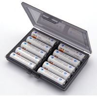 サンワダイレクト 電池ケース（単3・単4電池・各最大10本収納） 200-BT005BK 1個（直送品）