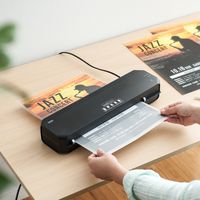 サンワダイレクト ラミネーター(A3・A4・4本ローラー・90秒高速ウォームアップ・150ミクロンフィルム厚対応) 400-LM004 1個（直送品）