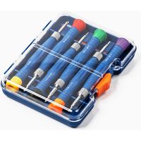 サンワダイレクト ドライバーセット（12in1・差替ドライバー・ビット長さ調整・両端・双頭ビット・精密） 800-TK039 1台（直送品）