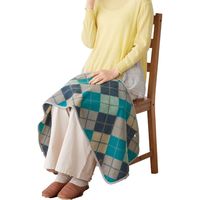 リマーク アーガイル5WAYブランケット（グリーン） remark-A030-green（直送品）
