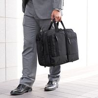 サンワダイレクト 3WAYビジネスバッグ（大容量・出張対応2～3泊） 200-BAG065 1個（直送品）