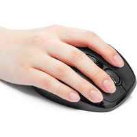 サンワダイレクト エルゴマウス(右利き・疲労軽減・フィンガーフラップ・DPI切替・赤色光学センサー) 400-MA108R 1個（直送品）