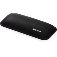 サンワダイレクト リストレスト(マウス用・手首・腱鞘炎防止・疲労軽減・クッション・幅16.5cm) 200-TOK014BK 1個（直送品）