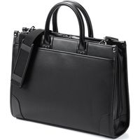 サンワダイレクト ビジネスバッグ（耐水加工・2WAY・ショルダーベルト付・A4対応） 200-BAG110WP 1個（直送品）