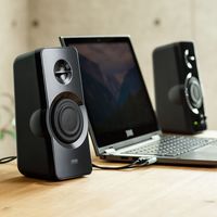 PCスピーカー(パソコンスピーカー・高出力36W・USB電源・テレビスピーカー・ハイパワースピーカー) 400-SP082 1個（直送品）