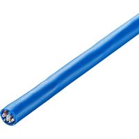 サンワダイレクト LANケーブル（自作用・100m・カテゴリ5e・単線・UTP・ブルー） 500-LAN5-CB100BL 1個（直送品）