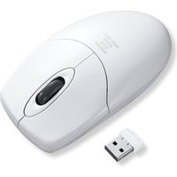 サンワダイレクト ワイヤレスマウス（防水・防塵・IP68・抗菌・静音・IRセンサー・1600カウント） 400-MA113W 1個（直送品）