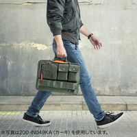 サンワダイレクト PCインナーケース（13.3インチ・カーキ・アルファ） 200-IN048KA 1個（直送品）