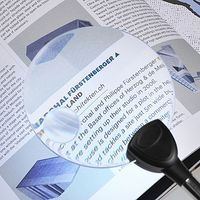 サンワダイレクト LEDライト付き拡大鏡(クリップ対応) 400-CAM019 1個（直送品）