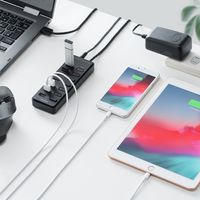 USBハブ　USB3.2Gen1　USB3.2Gen1×7　USBポート　400-HUB067BK　サンワサプライ　1個（直送品）