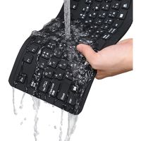 有線キーボード　メンブレン　フルサイズ　ブラック　400-SKB013BK　サンワサプライ　１個（直送品）