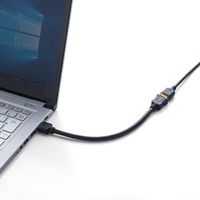サンワダイレクト 抜けにくいHDMI延長ケーブル（20cm・4K/30Hz・3D・ARC対応・ラッチ内蔵） 500-HDMI014-02 1本（直送品）
