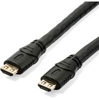 サンワダイレクト 抜け止めHDMIケーブル（20m・4K/30Hz・3D対応・ラッチ内蔵・ブラック） 500-HDMI017-200 1本（直送品）