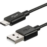 サンワダイレクト USB タイプCケーブル（USB2.0・USB Aオス/Type-Cオス・1m・ブラック） 500-USB056-1 1本（直送品）