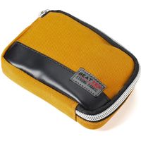 サンワダイレクト スマートキーケース（鍵・スマートキー2個収納・カード収納・小銭入れ・外側ポケット付き・キーリング付属・カラビナフック対応・イエロー）（直送品）