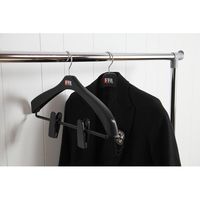 シンコハンガー ジャケット・スカートハンガー ビッグクリップ 幅42cm 4973228034989 1セット(5個)（直送品）