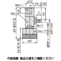 日本ピスコ 真空パッド VPB20FNー6B 1セット(3個)（直送品）