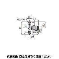 日本ピスコ 真空パッド VPB1RSー4J 1セット(3個)（直送品）