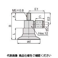 日本ピスコ 真空パッド VPHE30LNEー6J 1セット(3個)（直送品）