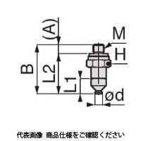 日本ピスコ 真空パッド VPE4RSーM3ーS3 1セット(3個)（直送品）