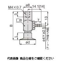 日本ピスコ 真空パッド VPB20PNー4B 1セット(3個)（直送品）