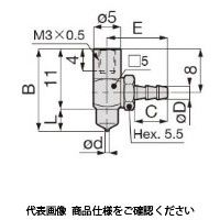 日本ピスコ 真空パッド VPMB3RMUー3B 1セット(3個)（直送品）