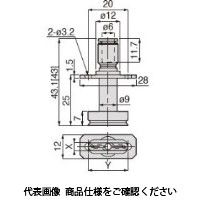日本ピスコ 真空パッド VPAE8x30ESー6J 1セット(3個)（直送品）