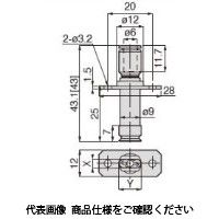 日本ピスコ 真空パッド VPAE5x10ESー6J 1セット(3個)（直送品）