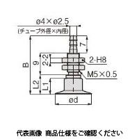 日本ピスコ 真空パッド VPA20PNEー4B 1セット(3個)（直送品）
