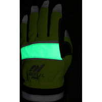 ケイワーク リフロプロ蓄光反射手袋 オレンジ M RG02-OR-M 1双