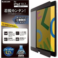 iPad 第8世代(2020) のぞき見防止/プライバシーフィルム ナノサクション TB-A19RFLNSPF4 エレコム 1個