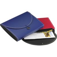 セキセイ ドキュメントバックワブ A4サイズ12仕切り13ポケットネイビーブルー FB-2313-15 1冊