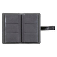 セキセイ ベルポストカードホルダー ヨコ入3段 カード名刺120枚収納 ブラック BP-5720-60 1冊