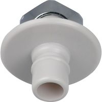 カクダイ 赤札見つけ 洗濯機用ニップル ワンタッチ給水ジョイント (万能ホーム水栓用 ツバつき 取付簡単) GA-LB014 1個