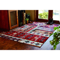 モリヨシ CHOUETTE ラグマット Bella ベラ1915 2000×2500mm レッド MPRM1915 1枚（直送品）