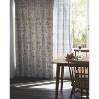 スミノエ SAANA JA OLLI（サーナヤオッリ） 遮光カーテン J1011 バースオブザワールド 幅1000×長さ1780mm ミックス 1枚（直送品）