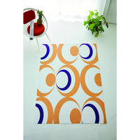 モリヨシ CHOUETTE ラグマット Corca コルカ1936 1400×2000mm オレンジ MPRW1936 1枚（直送品）