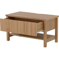 佐藤産業 KILIGS（キリグス） テレビボード 幅800×奥行410×高さ450mm ナチュラル KL45-80L NA 1台（直送品）