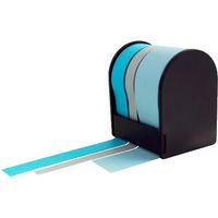 プリントインフォームジャパン ロルフ トリオ 15＆10＆25mmx10m ブルー [ディスペンサー：ブラウン] 1105-1011-0850 1セット（3個）