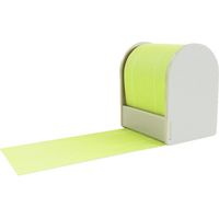 プリントインフォームジャパン ロルフアルファ ミシン目入り リーフグリーン [ディスペンサー：グレー] 1180-2016-005 1セット（3個）（直送品）