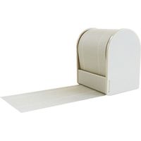 プリントインフォームジャパン ロルフアルファ ミシン目入り グレー [ディスペンサー：グレー] 1180-2039-005 1セット（3個）（直送品）