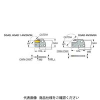 イスカル DGブレード DGAD1.4N(2301448 DGAD1.4N 1枚（直送品）