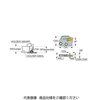 イスカル CGアダプタ CGPAD5LーT22(2801178 CGPAD5L-T22 1個（直送品）