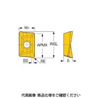 イスカル TAチップ APKR1003PDRーHMIC28(5600611 APKR1003PDR-HMIC28 1セット(10個)（直送品）