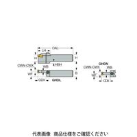 イスカル CGホルダー GHDL2525ー14T12(2800988 GHDL2525-14T12 1本（直送品）