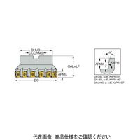 イスカル タングミル F90LND125ー15ー40ーRーN15(3102213 F90LND125-15-40-R-N15 1台（直送品）
