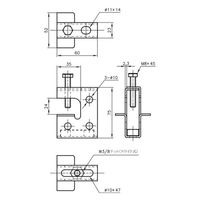 アカギ エイム本体N型 A10257ー0027 1セット(8個)（直送品）