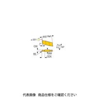 イスカル TAチップ GIP1.57ー0.15IC807(6404384 GIP1.57-0.15IC807 1セット(20個)（直送品）