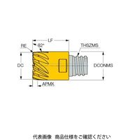 イスカル マルチマスターヘッド MMET11/8H4R10CFー8T08H 1セット(2個)（直送品）