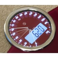 エム・ワイ・エス デジタル＆アナログ体重計EN（エン） YS-8258RD（直送品）